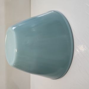 Vintage fire king delphine blue mixing bowl 8.5×5.5" mid-century